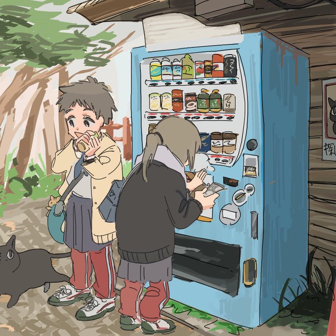 「男の子 自動販売機」のTwitter画像/イラスト(新着)