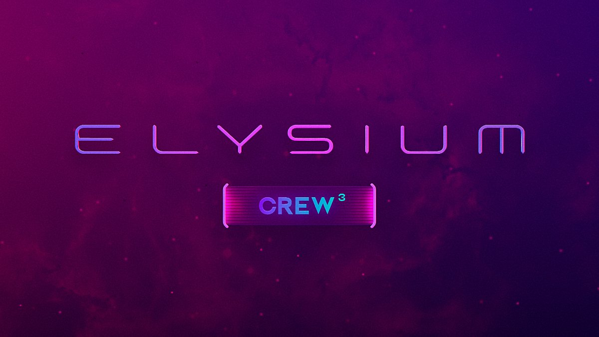 ELYSIUM Blockchain (@elysium_chain) on Twitter photo The community is a major part of any project, especially its early adopters. Be with us in this incredible journey from the very beginning: elysium.crew3.xyz
You can get OG/WL through our quests🔥
Special thanks to <a href="/crew3xyz/">Kasih Sayang</a> for awesome product!
#ElysiumChain #Crew3 The community is a major part of any project, especially its early adopters. Be with us in this incredible journey from the very beginning: elysium.crew3.xyz
You can get OG/WL through our quests🔥
Special thanks to <a href="/crew3xyz/">Kasih Sayang</a> for awesome product!
#ElysiumChain #Crew3