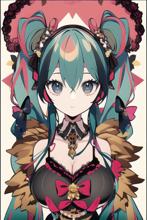 初音ミク 「#NovelAI 早速852話さんの有料記事を読んで追試しました。なんかもう、プ」|工面ボードのイラスト