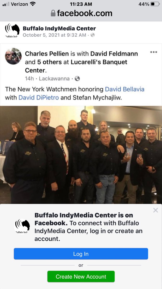 ArsLebowski's tweet photo. David Dipietro is a NYS assemblyman being honored by his personal militia. Not Nazi but Mussolini would be honored. https://t.co/68s1dk8l7j