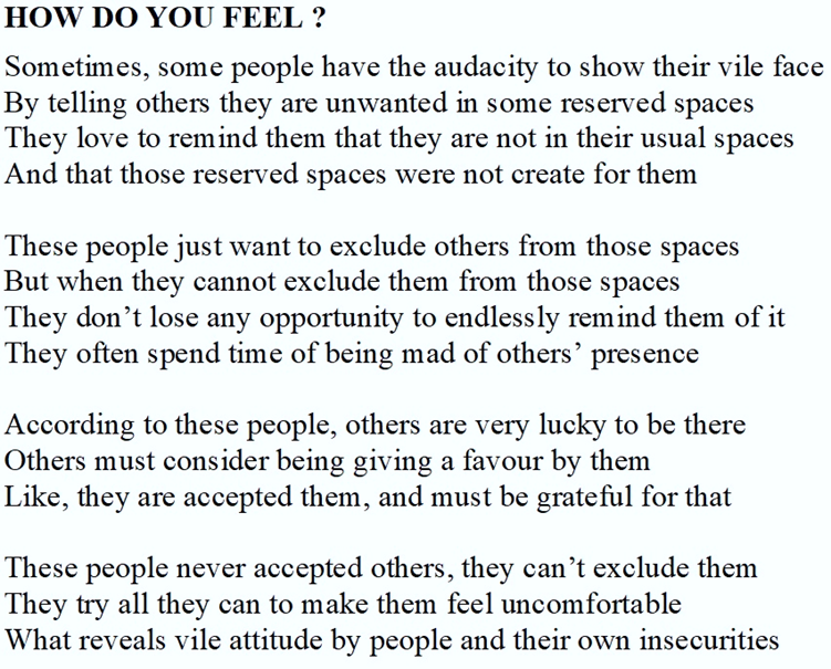 scribaland's tweet photo. #Scribaland HOW DO YOU FEEL?
Being in the spaces it’s said were not create for you!#tv #lire #feel #howdoyoufeel #mot #writingcommunity #writerlife #writerslife #writerlift #writerslift #writingoftwitter #writingofInstagram #writingsoftwitter #writingsofInstagram #writeroftwitter https://t.co/tplSpriRkk