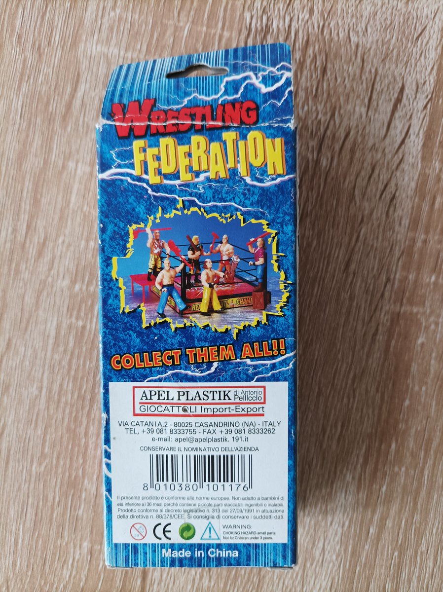 PetrusWrestling's tweet photo. New #Bootleg figure from Italy
A boxed wrestling Federation #BootlegClub
@wwfhasbromaniax @wrestlingfigdb @3collectabros @Hank503 @Jed_Underground @spcpen15 https://t.co/KCXPDNftDd