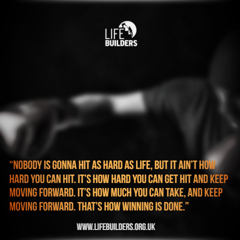 LifeBuildersUK's tweet photo. THAT'S HOW WINNING IS DONE
"The godly may trip seven times, but they will get up again." - Proverbs 24:16a
It might tough. It might hurt. It might be painful.
But never ever give up

#perseverance #resiliance #strengthinchrist #winningmatters https://t.co/FMSK4W9paG