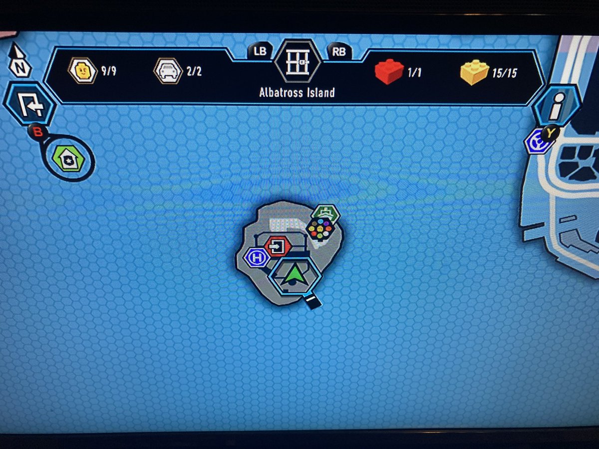 Invizabel's tweet image. #LEGO City Undercover Albatross Island complete! 🎉