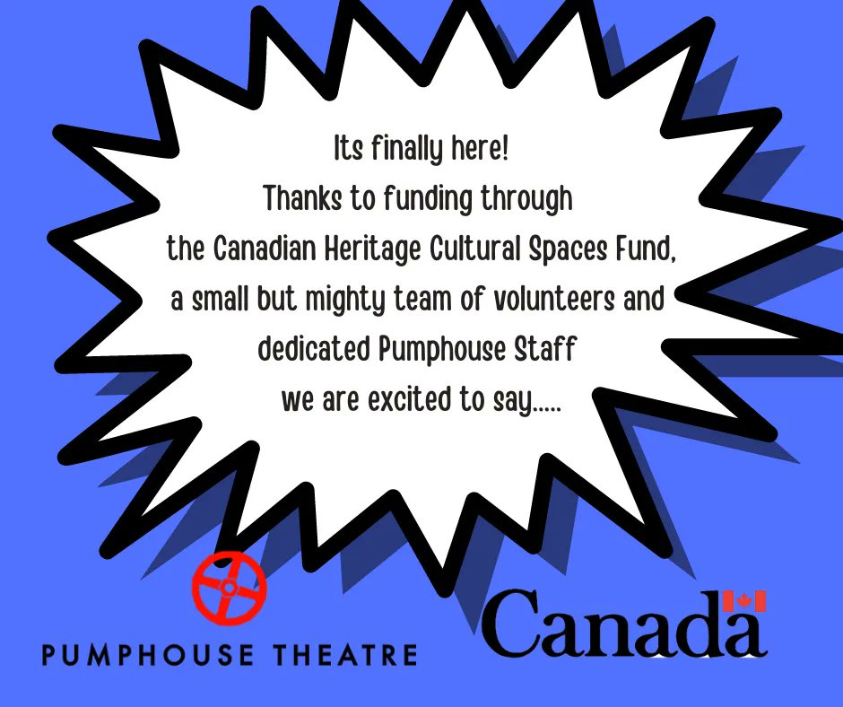 PumphouseYYC's tweet photo. Its been a long journey, but we finally did it. We are excited to announce that the main section of seating in the Victor Mitchell Theatre has been replaced! New chairs, new structure, new look! #CdnHeritage #calgaryacts https://t.co/PWiXYcRIiB