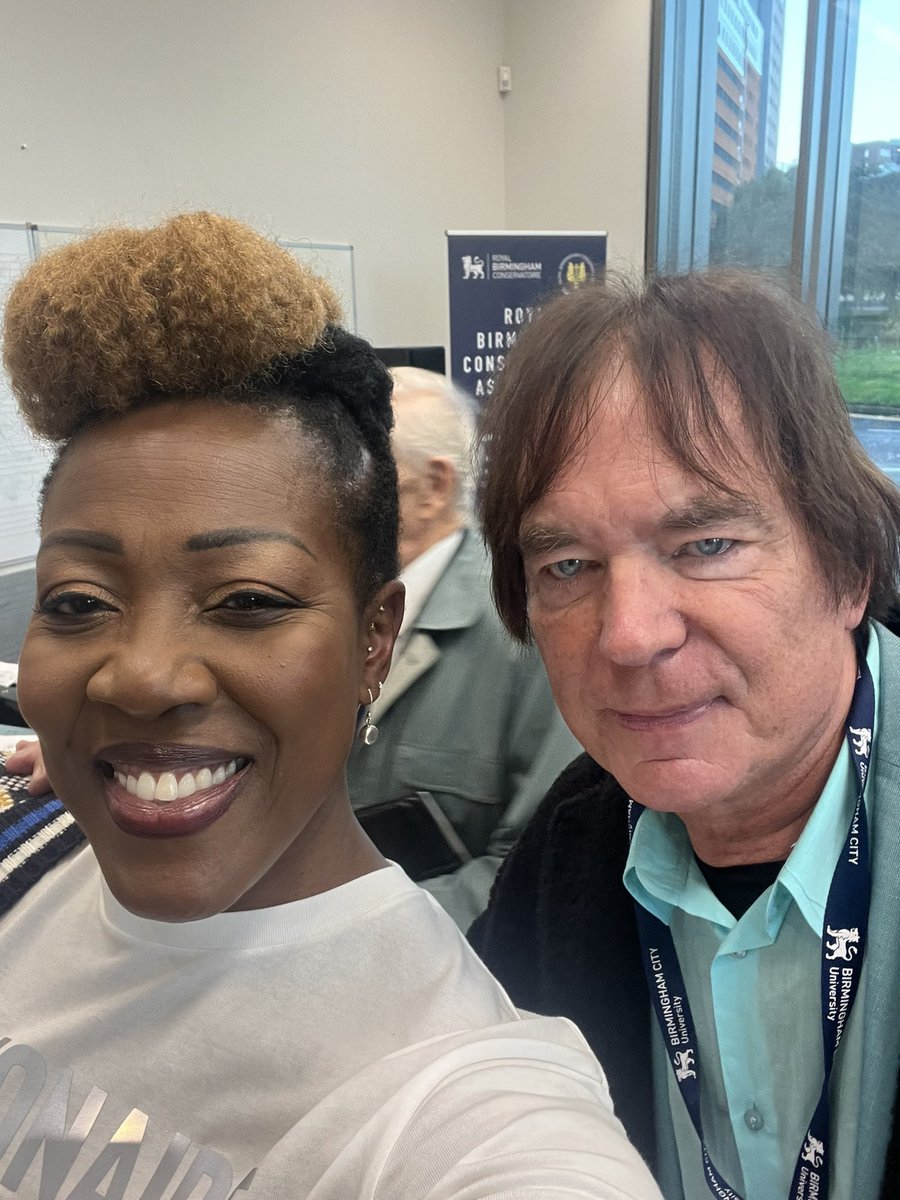 Audrey Lawrence Mattis (@audreymattis) on Twitter photo Today this alumna joined my old uni <a href="/BirmCons/">Royal Birmingham Conservatoire</a> association committee (RBCA) that helps RBC students including financially. Got “Ussies” with a fave uni tutor David Saint after “xx” years and prev Principal <a href="/JLloydWebber/">Julian Lloyd Webber</a> whom I’ve also worked with on committee. #progress #EDI Today this alumna joined my old uni <a href="/BirmCons/">Royal Birmingham Conservatoire</a> association committee (RBCA) that helps RBC students including financially. Got “Ussies” with a fave uni tutor David Saint after “xx” years and prev Principal <a href="/JLloydWebber/">Julian Lloyd Webber</a> whom I’ve also worked with on committee. #progress #EDI