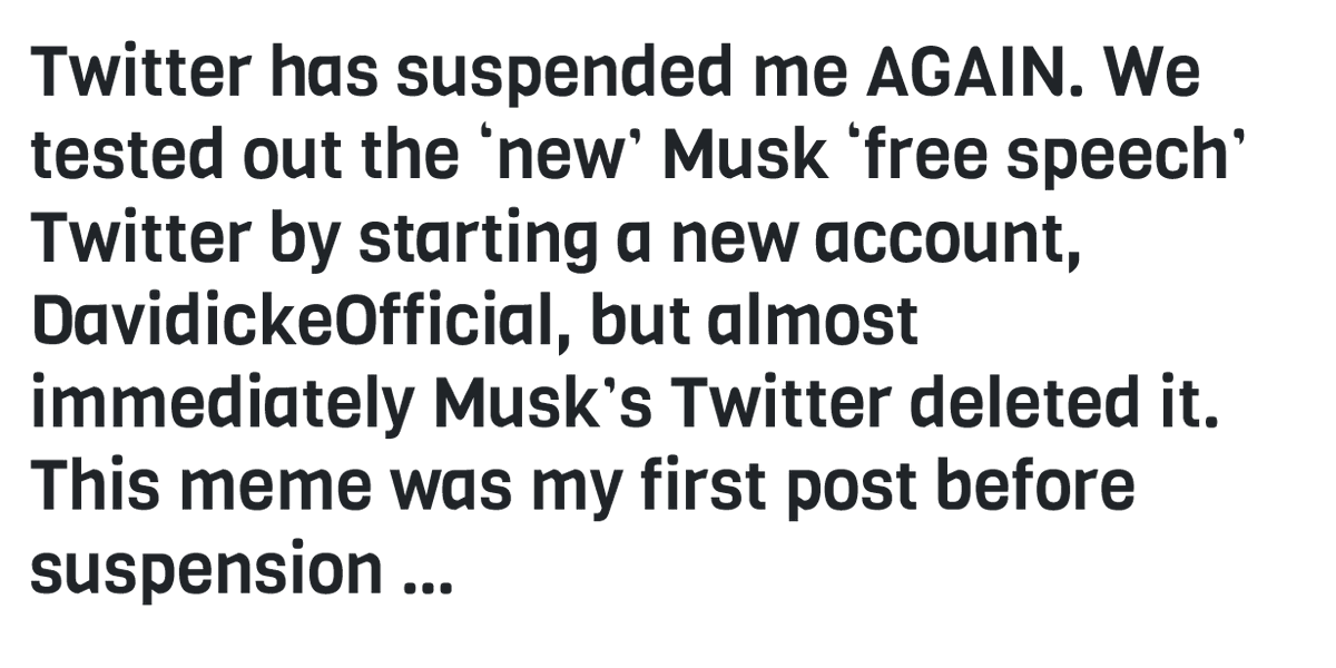 anne_vis's tweet photo. Right.
This is the new policy, @elonmusk?

I'm not impressed.
Better off at GAB
#GAB https://t.co/WUQvrNlmDI