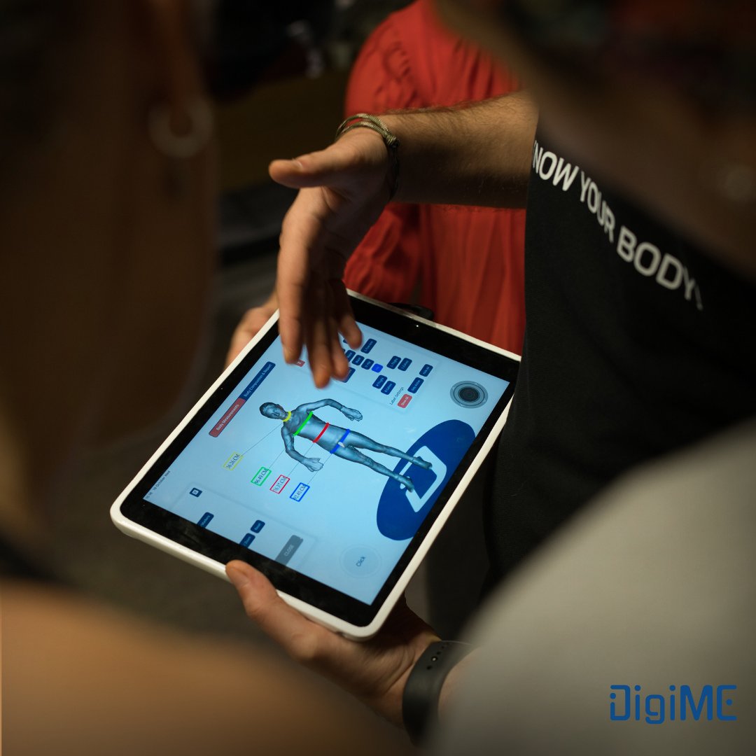Digime3D's tweet image. DigiME has the world's easiest and accurate body measurement tool compliant with academic methods. With advance and unique tools of DigiME, measure length, circumference, or angle of any body parts. Track and catch even a half centimeter change in body measurements.
 #digime