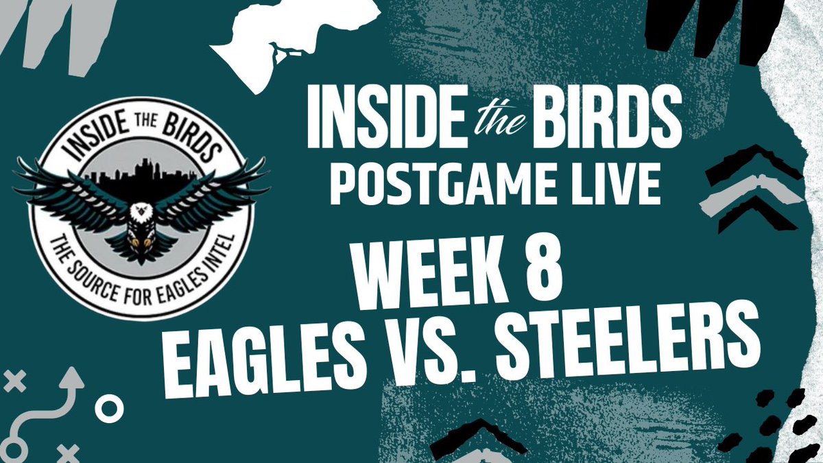 Join us! Starting 20 min after the end of the game — @caplannfl, @GeoffMosherNFL and #Eagles Hall of Fame OT @72TraThomas.