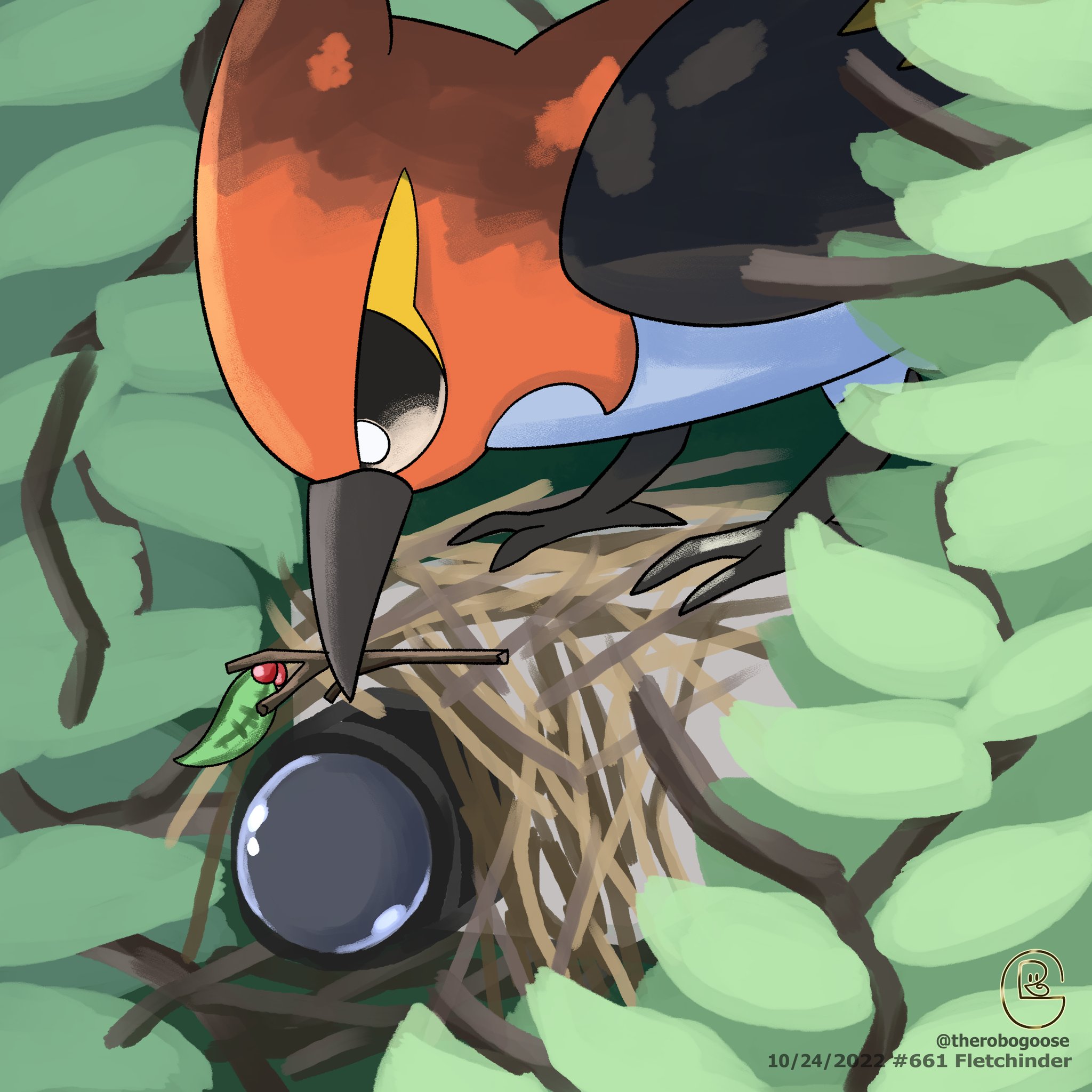 Fletchinder, Pokémon