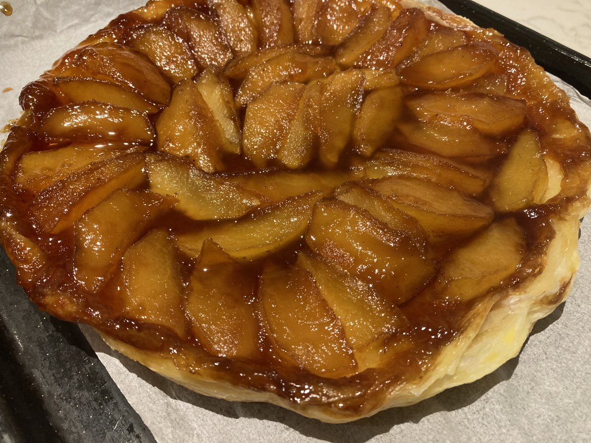 Tarte Tatin for the grand children’s dessert tonight