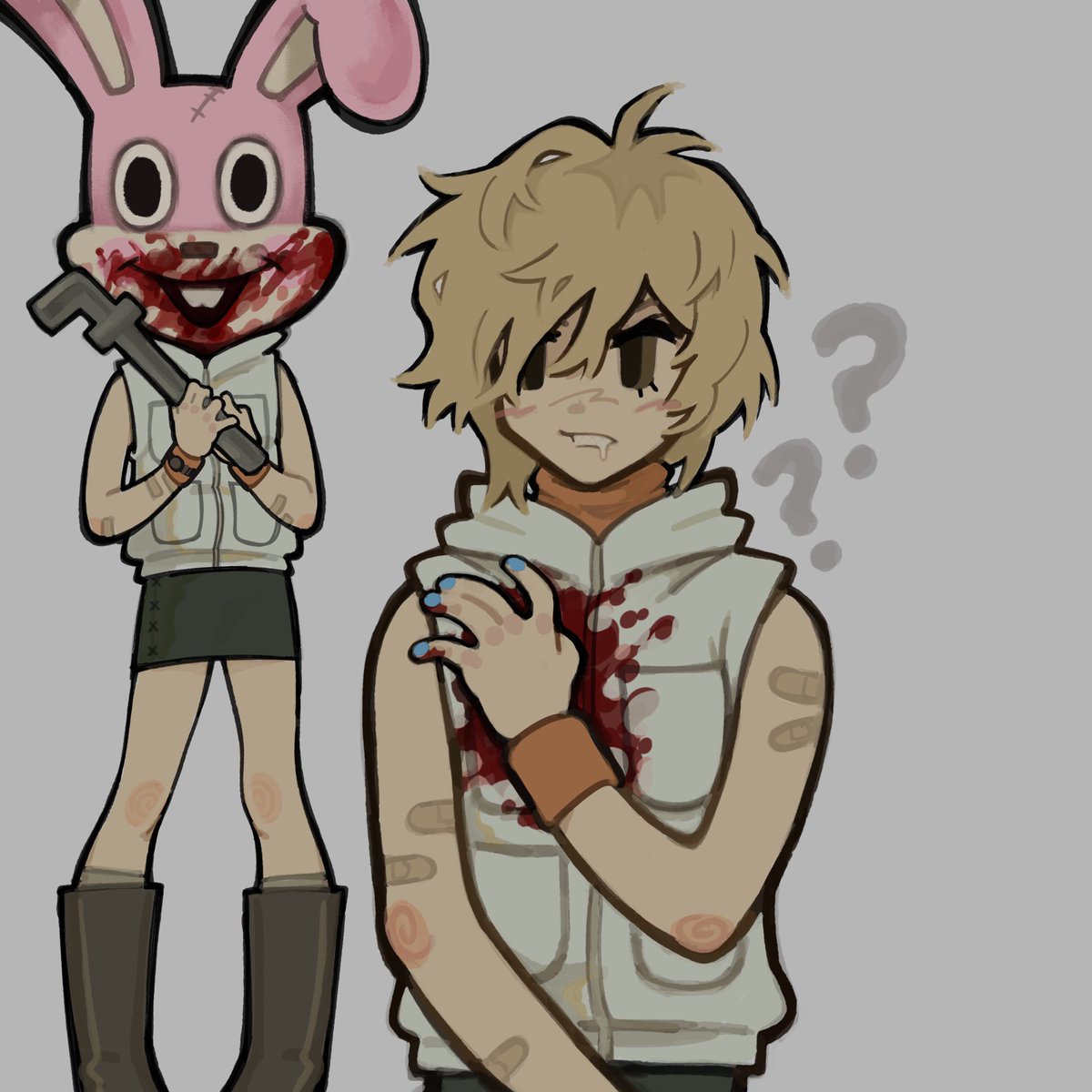 🐰🩸 #silenthill3 #heathermason