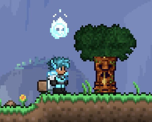 You feel a mythical wise presence watching you : r/Terraria