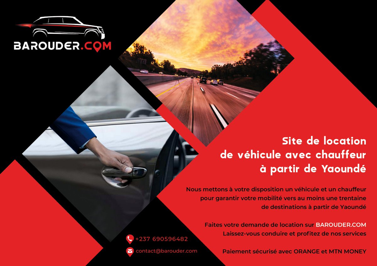 amougou92's tweet image. Pour toutes vos locations de véhicules... barouder.com tout se fait en clic