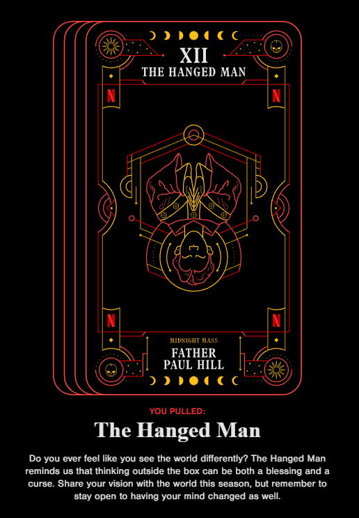 pretty satisfied with my Netflix horrorscope~