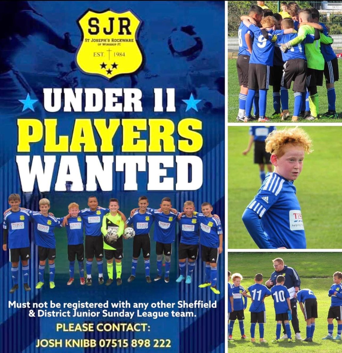 𝐏𝐋𝐄𝐀𝐒𝐄 𝐒𝐇𝐀𝐑𝐄. 𝐘𝐄𝐀𝐑 𝟔 - 𝐎𝐔𝐑 𝐓𝐄𝐀𝐌 𝐈𝐒 𝐋𝐎𝐎𝐊𝐈𝐍𝐆 𝐓𝐎 𝐂𝐎𝐌𝐏𝐋𝐄𝐓𝐄 𝐓𝐇𝐄𝐈𝐑 𝐒𝐐𝐔𝐀𝐃. ⚽️
@StWorksop @DeltaNorbridge <a href="/worksoplife/">Worksop Life</a> <a href="/WGUNews/">Worksop Guardian</a> @GatefordPark @ProspectHillJun <a href="/RamsdenPrimary/">RAMSDEN PRIMARY</a>