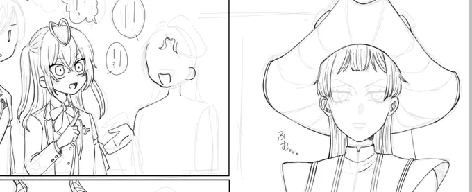 久々にちゃんとしたの描こうとしてるけど筆が遅いんじゃ😂
明日のスト配信される前に出したかった… 