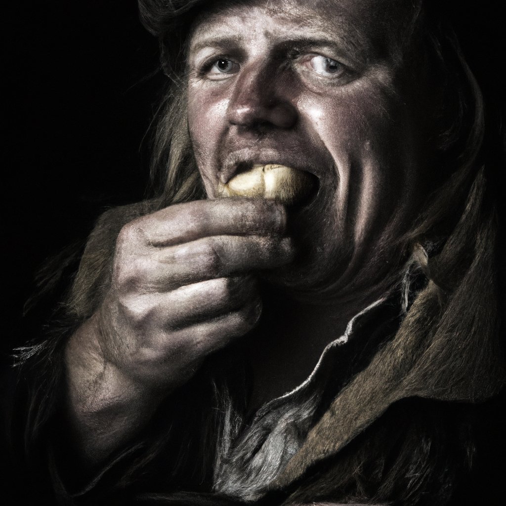 Had to flex my Farmer Gus eating a <a href="/SolPotatoNFT/">SolPotatoNFT 🥔🪖</a> 😅 
#NewProfilePic #PotatoAirdrop #Halloween2022 #SolanaNFTs
magiceden.io/marketplace/so…