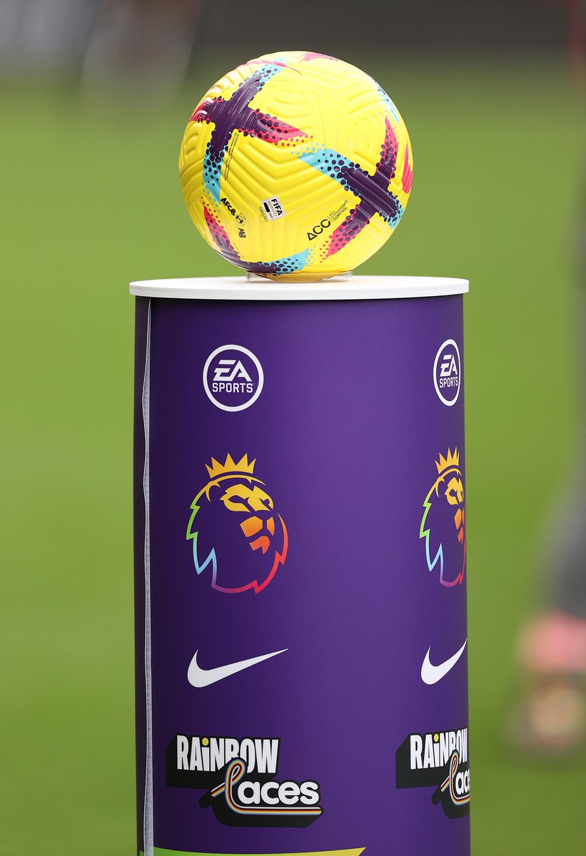 Football belongs to all of us 🏳️‍🌈

#RainbowLaces