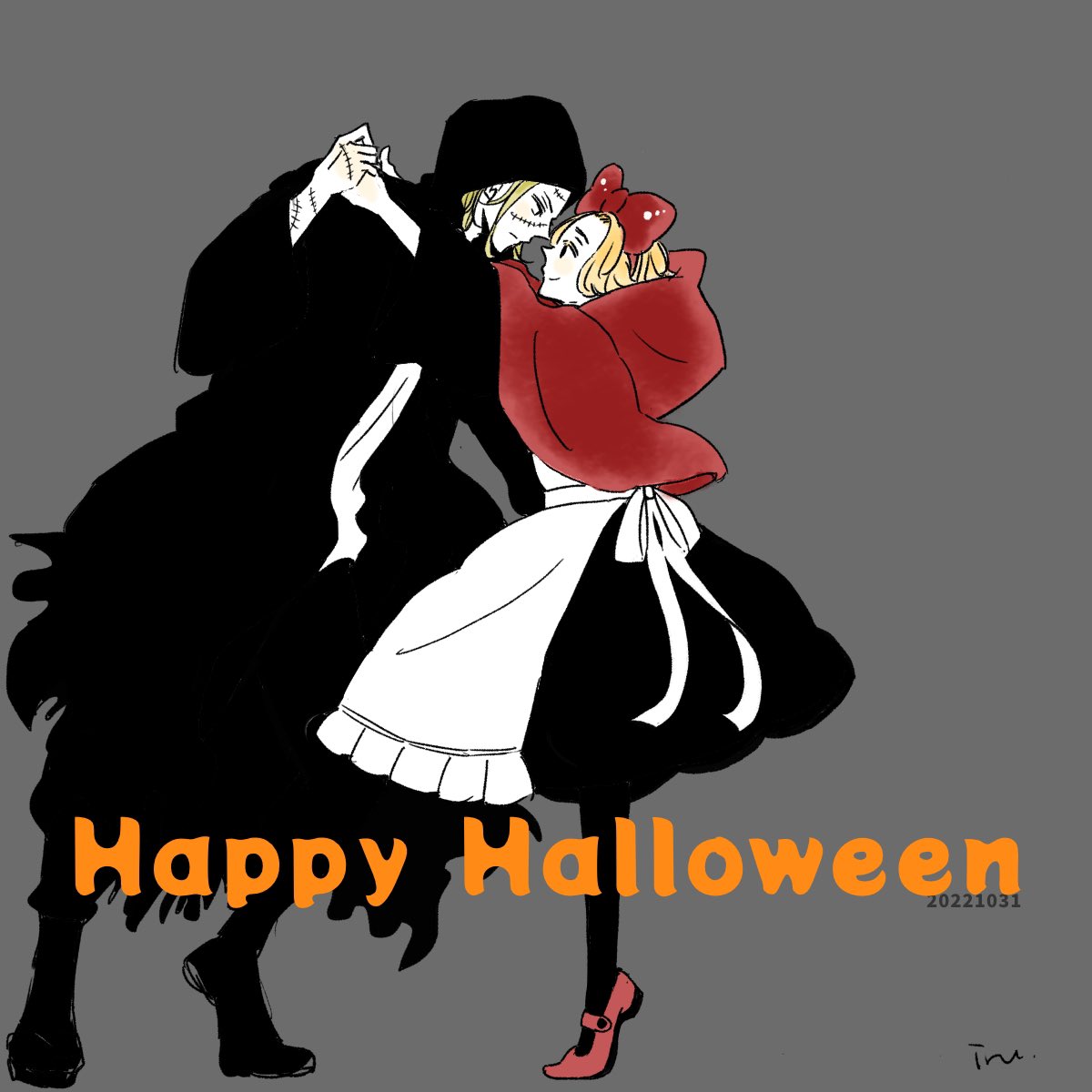 happy dramai Halloween🎃
(ドラマイだよ/⚠️女装) 