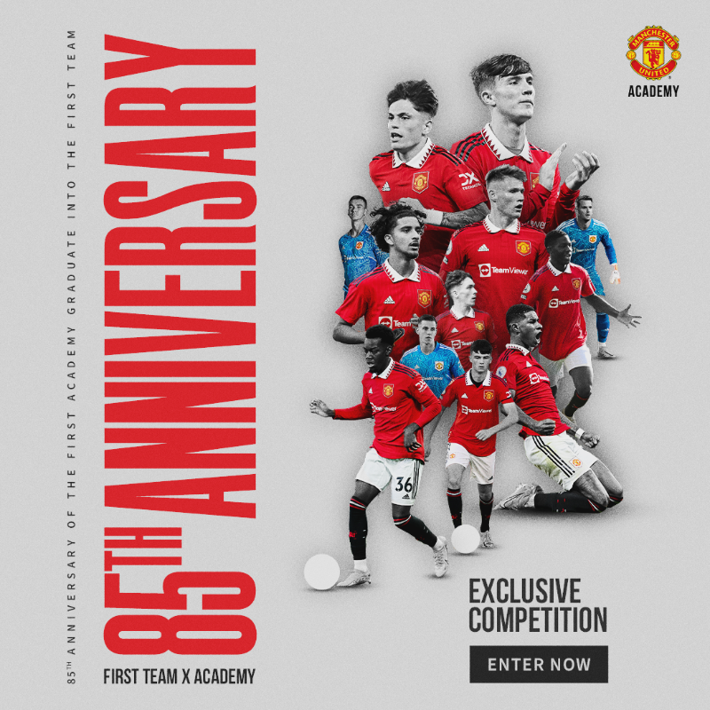 ManUtd's tweet photo. 4️⃣,1️⃣6️⃣4️⃣ consecutive matches with a homegrown player in our squad. 

An incredible achievement, #MUAcademy 👏

#MUFC