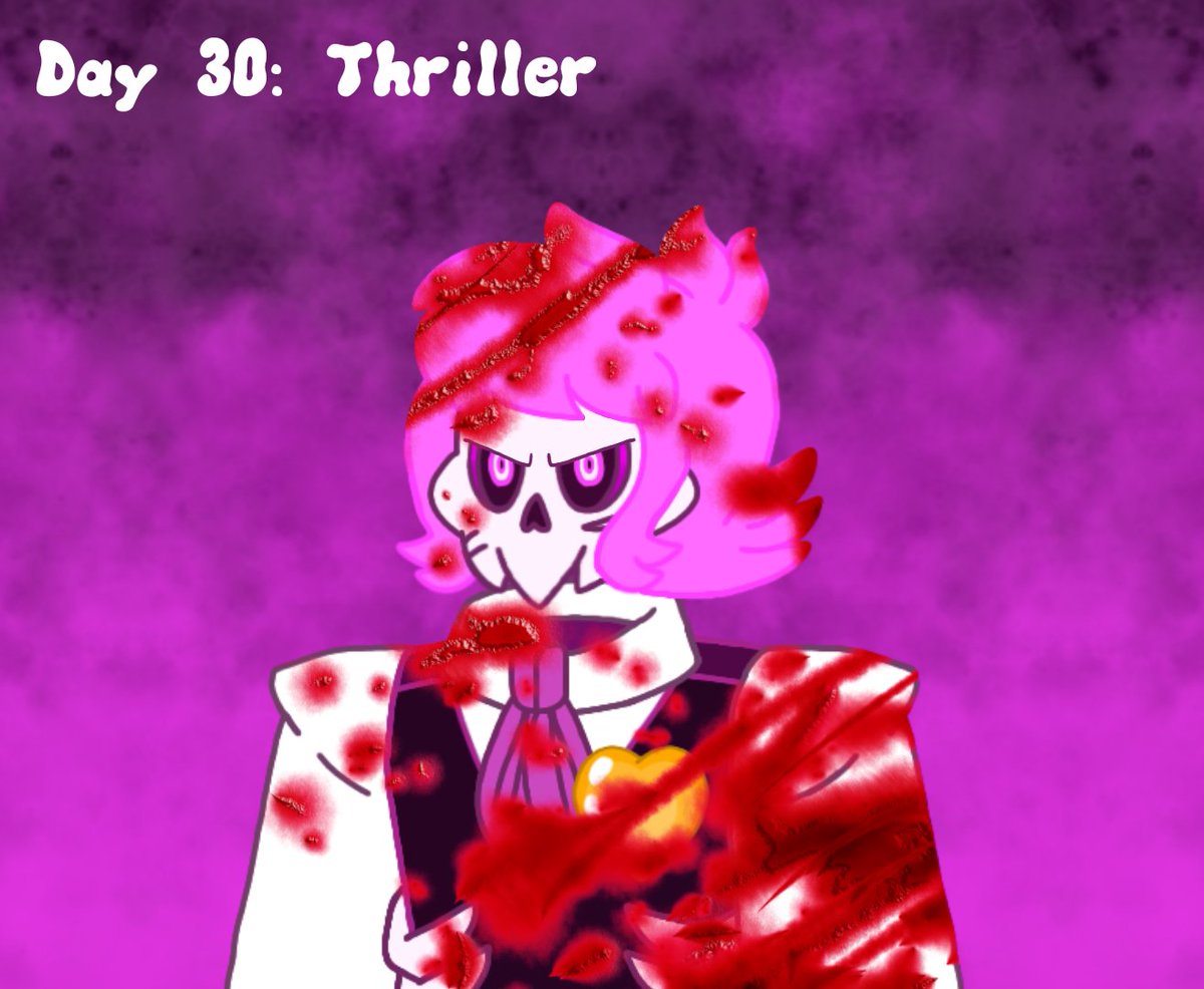 CCerole's tweet photo. Day 30: Thriller 

#day30 #day30thriller #thriller 

#oct #october #octoberdays

#mysteryskulls #mysteryskullsanimated #mysteryskullsghost #msa https://t.co/liMojgNkM3