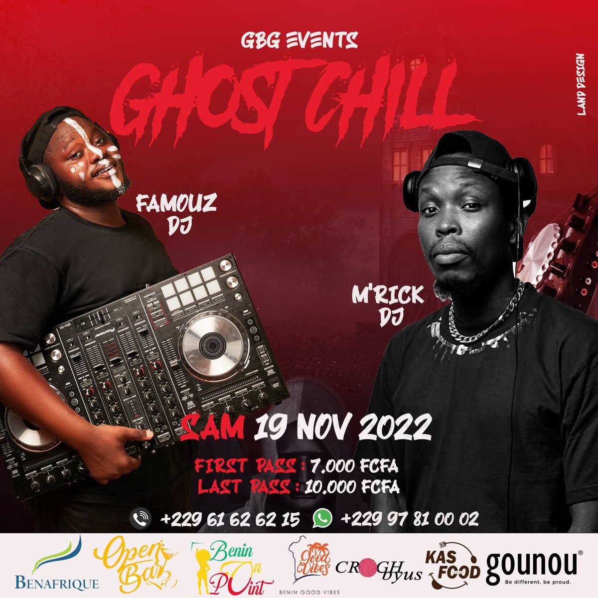 Ghost Chill Bénin tweet media