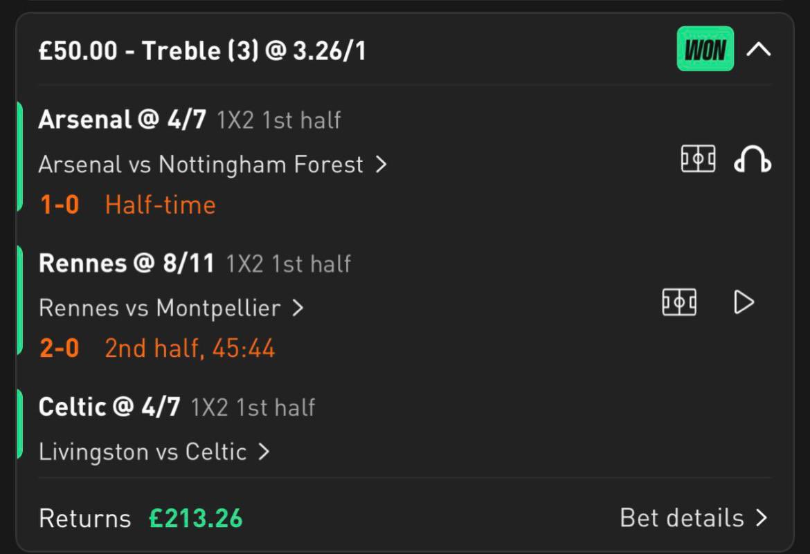 statgodtips's tweet photo. The Vip Treble lands! Also shared that with the free members in here ⬇️

https://t.co/ciol4WJ5XE https://t.co/aOOTQg5kLT