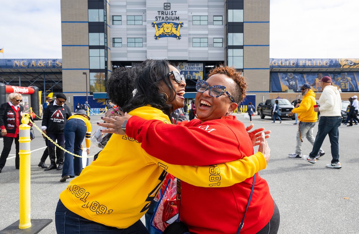 The WEEK-LONG #NCAT Greatest Homecoming On Earth never disappoints‼️ 
Game-winning comeback!
Special guests!
Super sponsors!
Unparalleled tailgates!
U.S. Air Force Flyover
Concerts, step show, fashion show, parade, pep rally!
50K+ attendance! Economic boost! 
Check IG for + pics