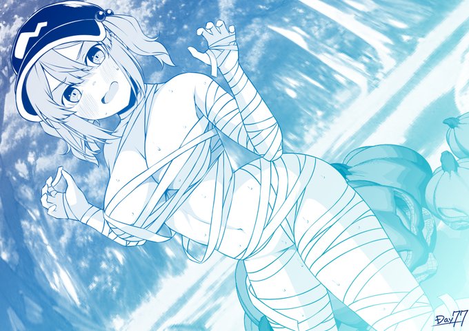 #100日チャレンジ #河城にとり
77日目のにとりさんです。Happy Halloween! 