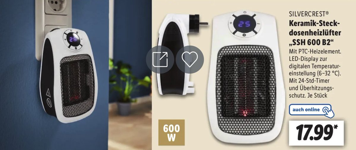 xelavi's tweet photo. Hi @lidl, kann es sein das hier ein Produkt-Designfehler vorliegt? Hitze steigt bekanntlich nach oben, warum ist die Steuerung/Elektronik über dem Heizelement und nicht unten? https://t.co/rLBUtqz4kX