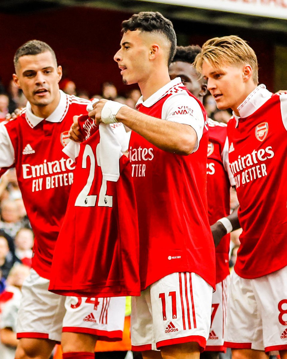 #PL | FT 

ARSENAL 5-0 Nottingham Forest 

A 5 ⭐️ PERFORMANCE 

1. ARSENAL 31/36 
2. Man city 29/36 
3. Tottenham 26/39 
4. Newcastle 24/39 
5. Chelsea 21/36 
6. Man utd 20/33 

WooooW! 

Uwo Duhanganye, Tuzikiranura! 

Retweet Niba uri ku mwanya wa mbere… 

@BBFMUmwezi 95.3 FM