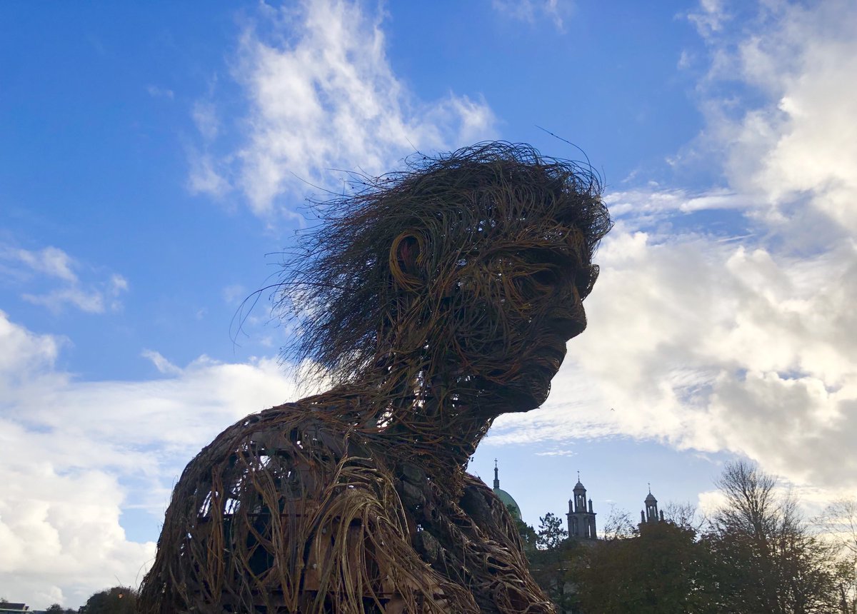 LisaWalshe2's tweet photo. Con Mór, the Giant. Magnificent ⁦@Macnas⁩ … Galway https://t.co/7V5Og5EbQq
