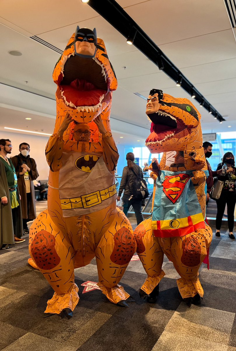 halcon_scificon's tweet image. Super dinos!

#HalCon2022 #cosplay