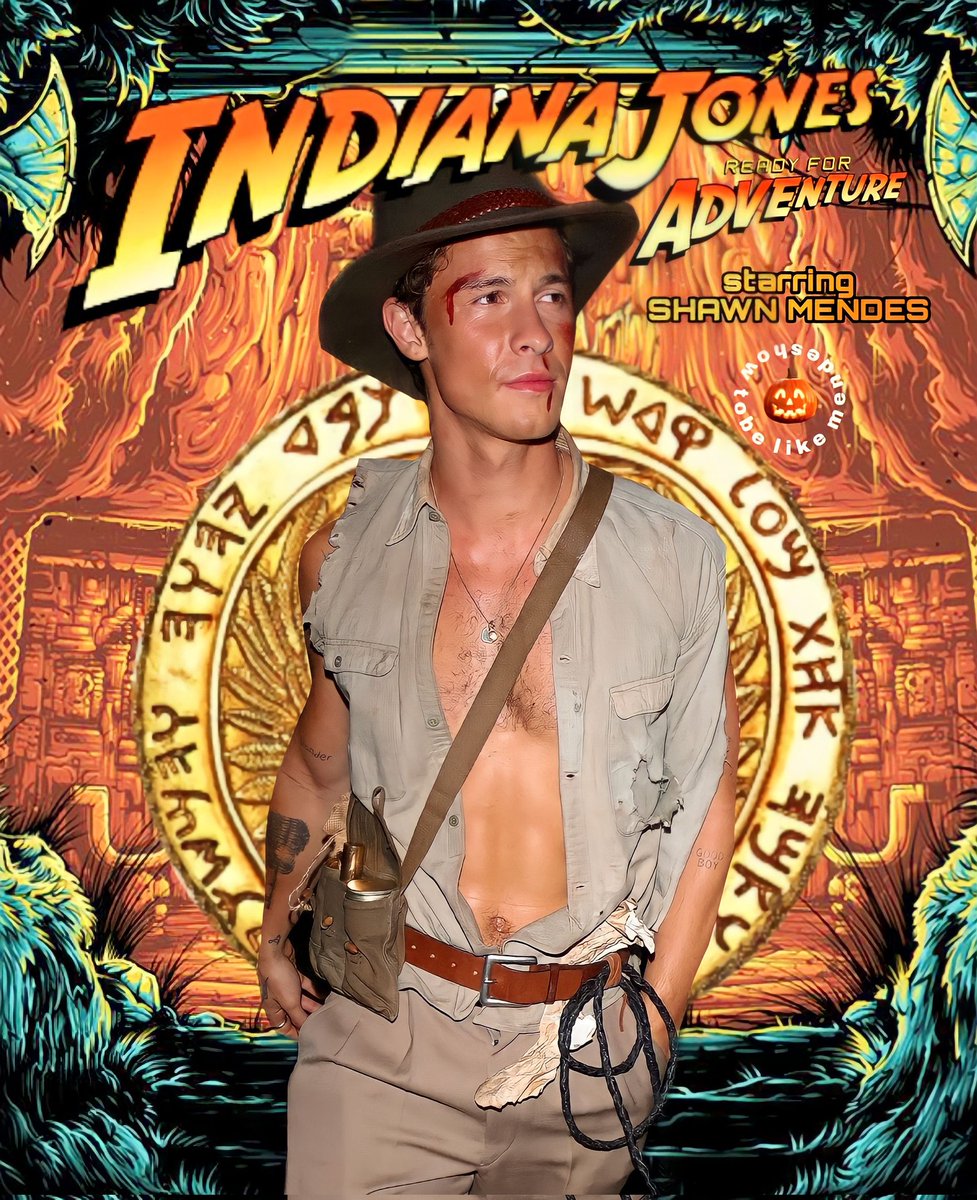 Shawn Mendes as Indiana Jones (2)