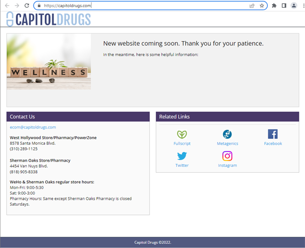 CapitolDrugs's tweet photo. Please visit our landing page for helpful info and links to our partner sites - https://t.co/aTdUGoYkHj https://t.co/D5LZrYORbT