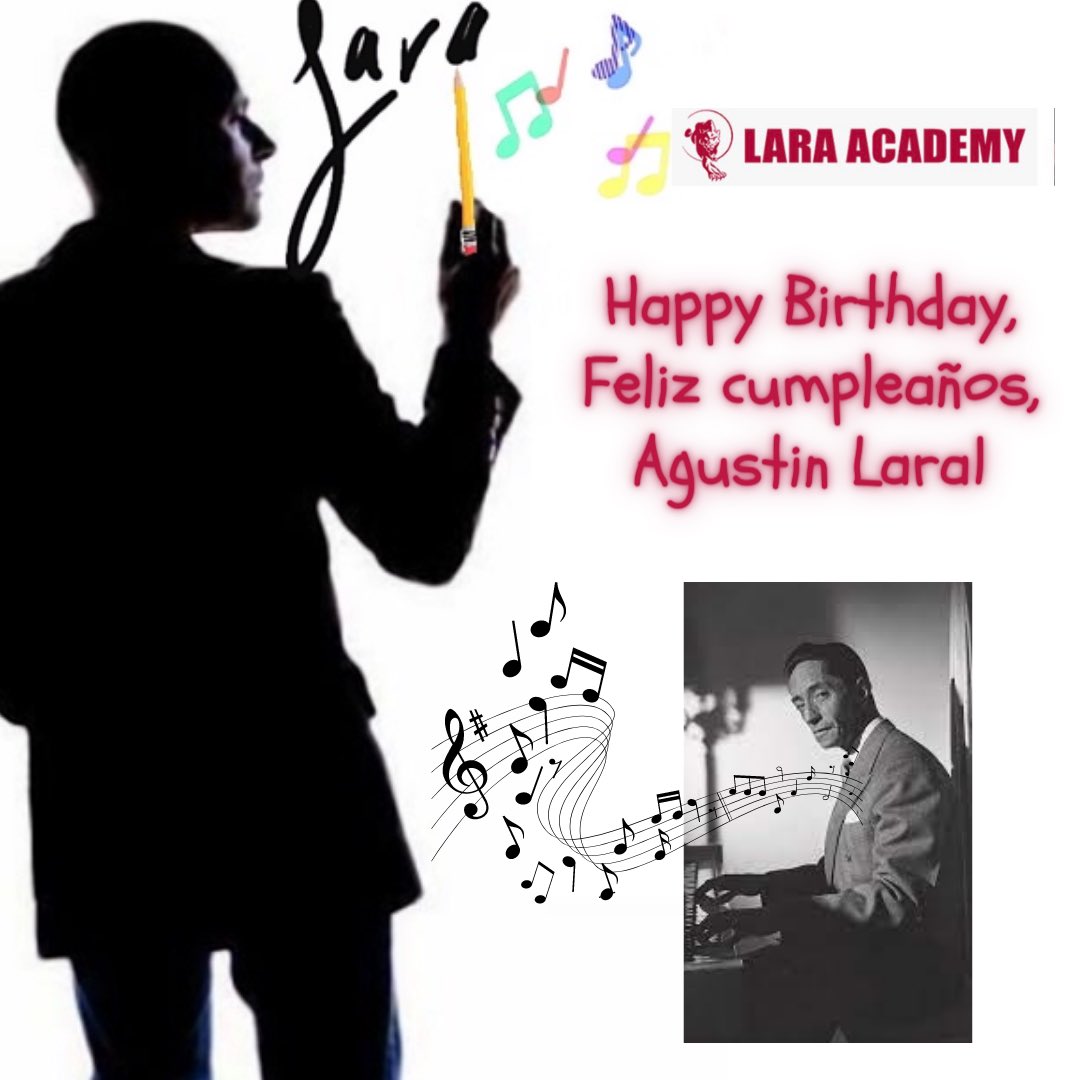 Agustin Lara was born in Mexico City on October 30, 1897. His musical career spanned almost 70 years and he wrote over 600 compositions! He became famous for his “boleros”. His lyrics touched many hearts and his music touched many souls. Happy birthday, #AgustinLara! #CPS