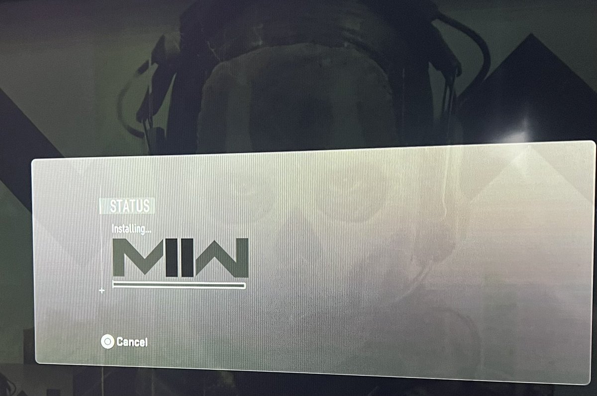 Anyone else’s #ModernWarfareII just has this screen Everytime they try to play it