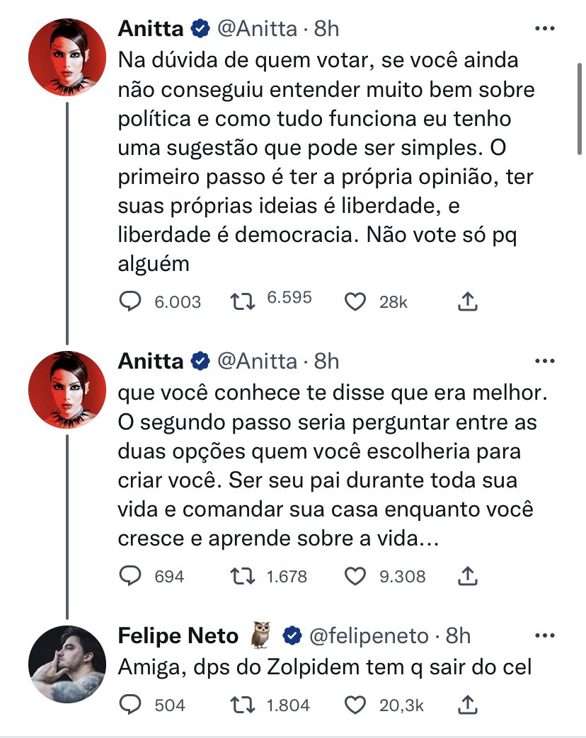 qualquermarcos's tweet photo. Essa comparação de quem você escolheria pra te criar é um tiro no pé.
Entre alguém que diz que pequenos delitos não são nada, roubar um celular tá certo, se achar dinheiro na rua, é seu pode ficar é uma pessoa que brigue com você pra ser uma pessoa decente, quem você escolheria? https://t.co/UMZoH41hea