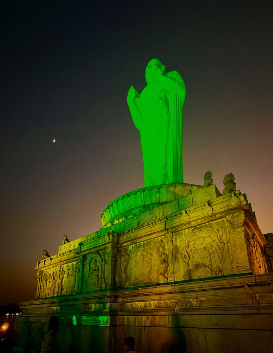 Jakera Choudhury on Twitter "Buddha Statue of Hyderabad, Telengana
