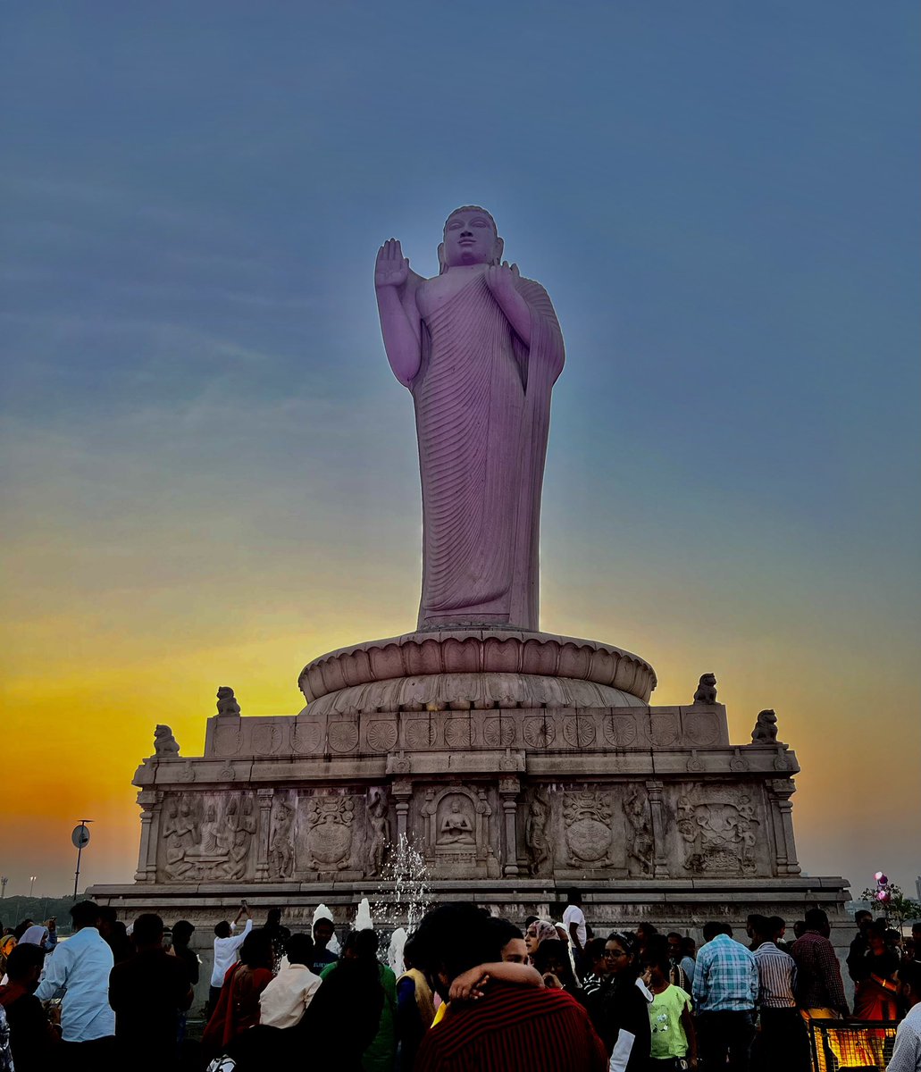 Jakera Choudhury on Twitter "Buddha Statue of Hyderabad, Telengana