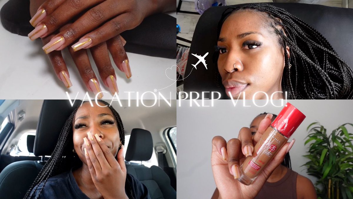 PREP FOR VACATION WITH ME! 🌴💅🏾 nails, lashes, hair, hauls + more! | ZEEX... youtu.be/3z-HUuu6wHo via <a href="/YouTube/">YouTube</a>