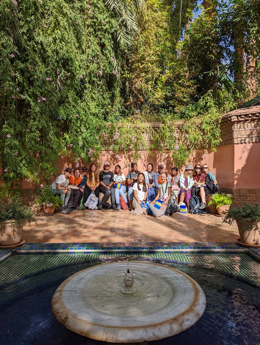 WChallenge_WHS's tweet photo. @WChallenge_WHS As we near the very end of our expedition, @WimbledonHigh pupils have been busy nabbing some last-minute bargains, visiting the Jardin Majorelle, the Bahia Palace and sampling the delights of Djemaa el Fna(1/3) https://t.co/h4pyKgVwfO