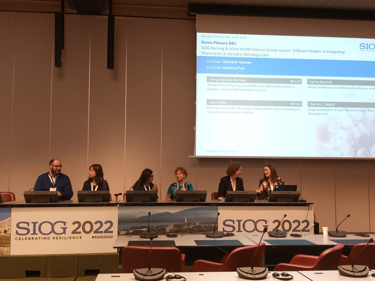It's been an amazing weekend at #SIOG2022 and I've met so many brilliant people in so many disciplines who've inspired more work to be done when we return home. We already have talked to colleagues at home who we hope to join us on the trip to Valencia next year.