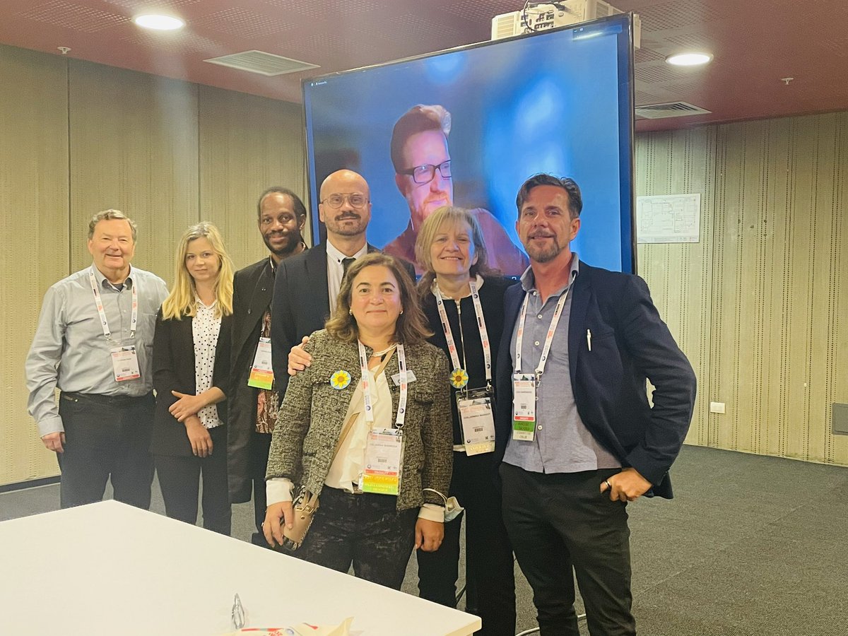 Grunfio's tweet photo. The WSAVA Therapeutic Guidelines Group is meeting in Lima for the first time since the pandemic. We have so many new activities in the pipeline… Stay tuned through our homepage: https://t.co/sWuGFd5f8z
#WSAVA2022
#WVA
#FECAVA
#WOAH
#onehealth https://t.co/3Q6XxYCov4