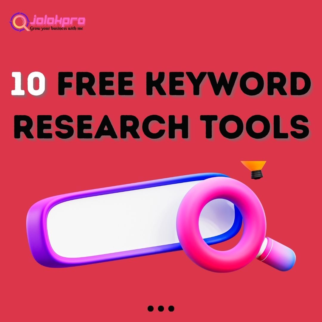 jolokpro's tweet photo. 10 Free Keyword Research Tools (That Arenโt Google Keyword Planner) ๐
Follow for more updates๐
#keyword #keywords #keywordresearch #keywordstrategy
#keywordplanner #keywordresearchtools #keywordsresearch
#keywordresearchtips #keywordranking #keywordanalysis https://t.co/PA6DT7V6Mi