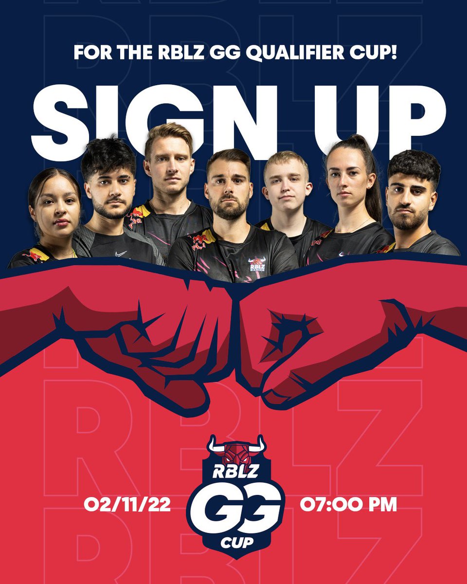 SIGN UP! #RBLZGGCUP 🔍 WILDCARD WINNER.