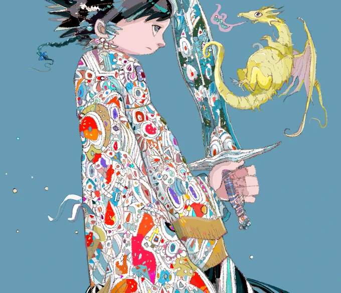 わたしたちには友達がいない11「ドラゴンスレイヤー.コンプレックス」子竜を孵して退治すればと思ったけど…無理…#今月描いた絵を晒そう #わたしたちには友達がいない 