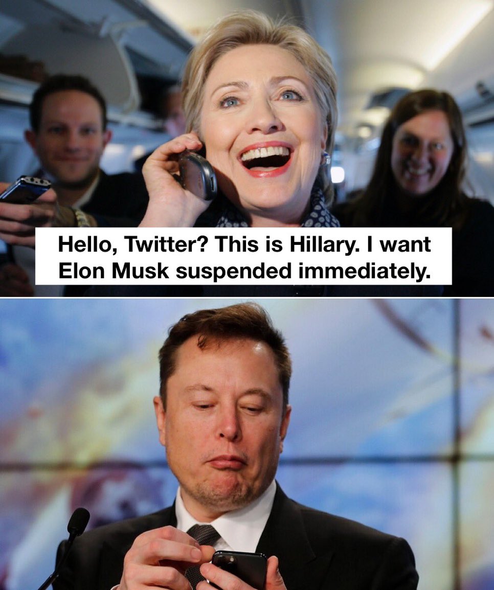MatataDay's tweet photo. #ELONMUSK just told #HillaryClinton that #NancyPelosi's #husband may have been in a #drunken #dispute with a #male #prostitute at 2am at their house🤡
#Halloween #Musk #MuskFacts #TwitterTakeover #GreatReset #games #over #WEFpuppets #ClimateScam #Ukraine #Terror #onlyfans #Dems https://t.co/y5EHjr04lO