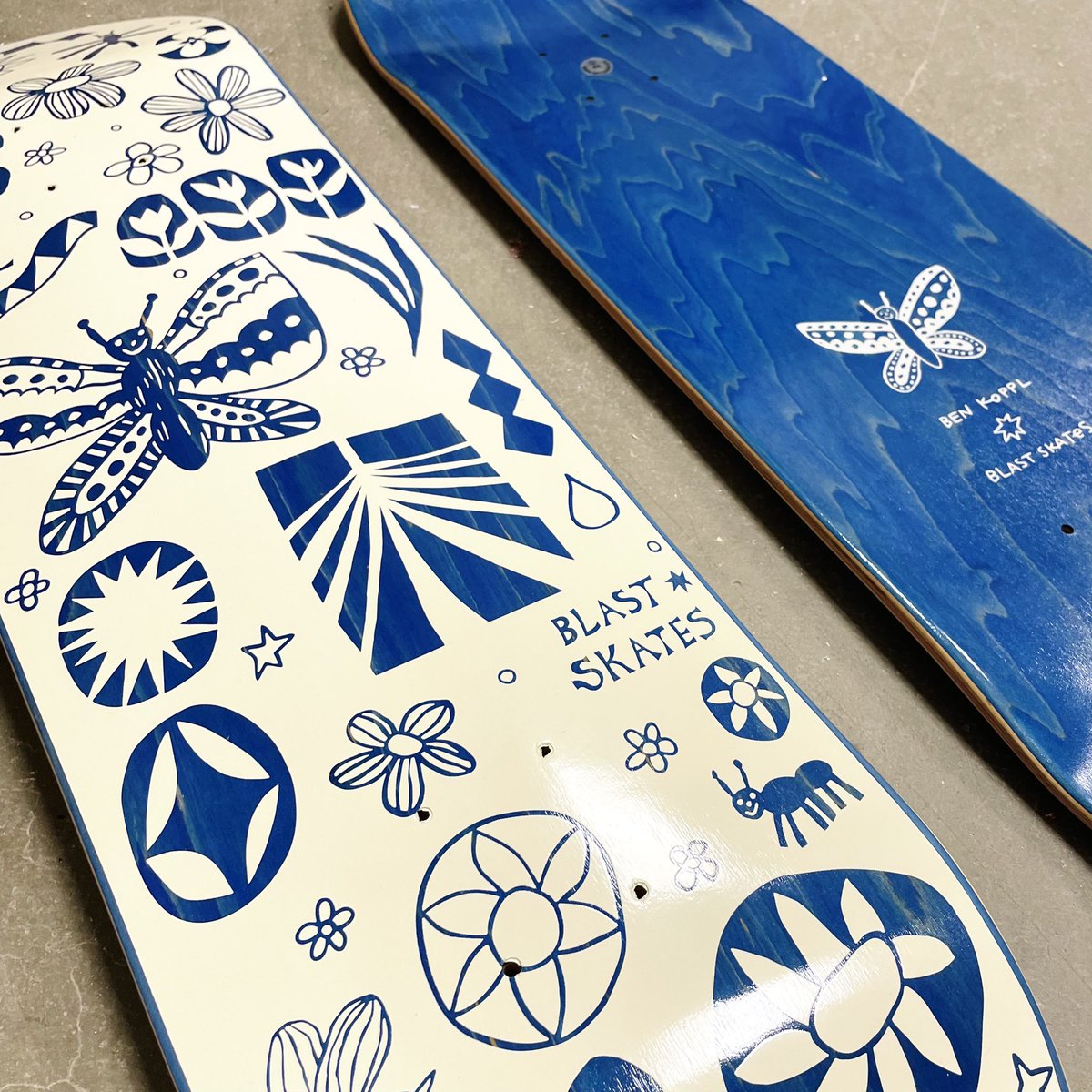 LiisaChisholm's tweet photo. Very proud to share the new graphic I did for @BLASTSKATES - a new project board for Ben Koppl 🧡 

Available now on https://t.co/ZRQdhfTMcm! 🌎🌍🌏

#illustration #skateboarding #boardgraphic https://t.co/MBjGEtcYPG
